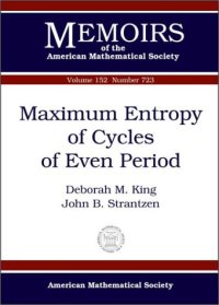 cover of the book Maximum Entropy of Cycles of Even Period