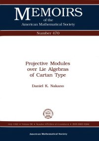 cover of the book Projective Modules over Lie Algebras of Cartan Type