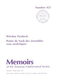 cover of the book Points De Nash Des Ensembles Sous-Analytiques