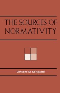 cover of the book The Sources of Normativity