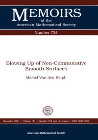 cover of the book Blowing up of non-commutative smooth surfaces