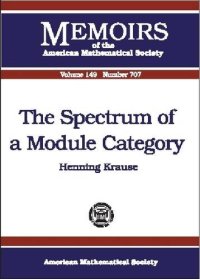 cover of the book The Spectrum of a Module Category