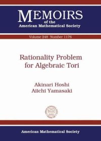 cover of the book Rationality Problem for Algebraic Tori