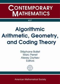 cover of the book Algorithmic Arithmetic, Geometry, and Coding Theory