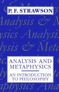 cover of the book Analysis And Metaphysics