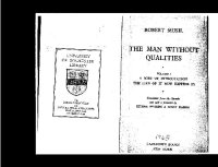 cover of the book The Man Without Qualities