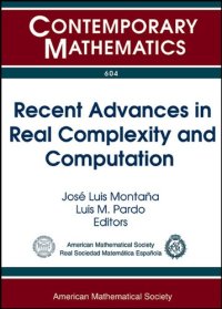 cover of the book Recent Advances in Real Complexity and Computation