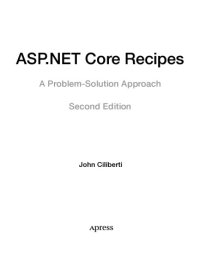 cover of the book ASP.NET Core Recipes: A Problem-Solution Approach