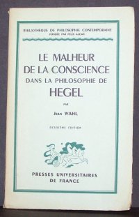 cover of the book Le Malheur de la conscience dans la philosophie de Hegel