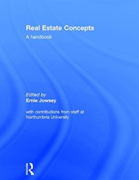 cover of the book Real Estate Concepts: A Handbook