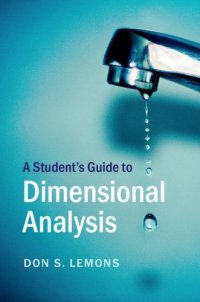 cover of the book A Student’s Guide to Dimensional Analysis