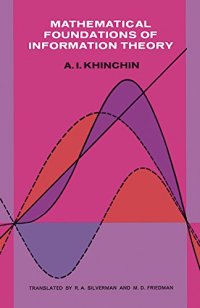 cover of the book Mathematical Foundations of Information Theory