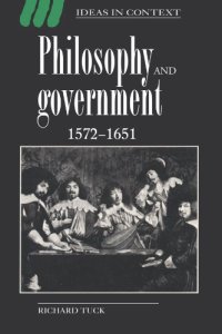 cover of the book Philosophy and Government, 1572-1651