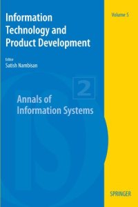 cover of the book Information Technology and Product Development