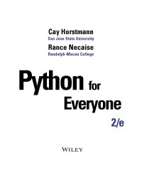 cover of the book Python for Everyone