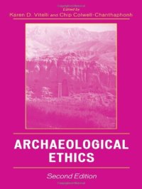 cover of the book Archaeological Ethics