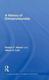 cover of the book A History of Entrepreneurship