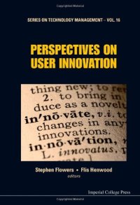 cover of the book Perspectives on user innovation