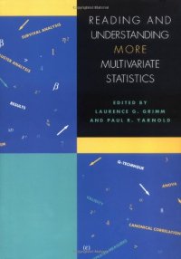 cover of the book Reading and Understanding More Multivariate Statistics