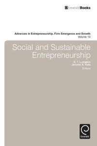 cover of the book Social and Sustainable Entrepreneurship