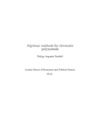 cover of the book Algebraic methods for chromatic polynomials [PhD thesis]