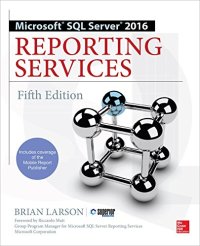 cover of the book Microsoft SQL Server 2016 Reporting Services