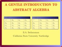 cover of the book A gentle introduction to abstract algebra