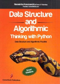 cover of the book Data structure and algorithmic thinking with Python