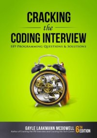 cover of the book Cracking the Coding Interview: 189 Programming Questions and Solutions