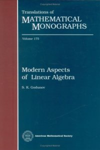 cover of the book Modern Aspects of Linear Algebra