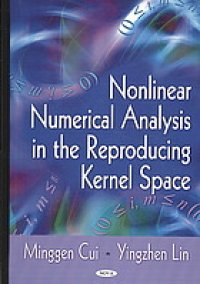 cover of the book Nonlinear numerical analysis in reproducing kernel space