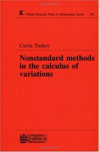 cover of the book Nonstandard Methods in the Calculus of Variations