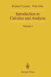 cover of the book Introduction to Calculus and Analysis. Vol.1