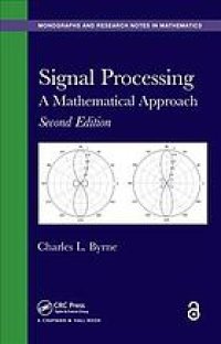 cover of the book Signal processing. A mathematical approach