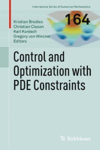 cover of the book Control and Optimization with PDE Constraints