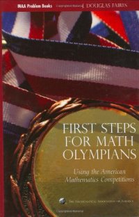 cover of the book First Steps for Math Olympians: Using the American Mathematics Competitions