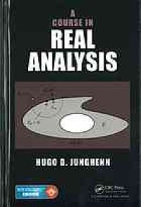 cover of the book A course in real analysis