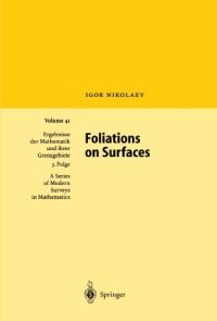 cover of the book Foliations on Surfaces