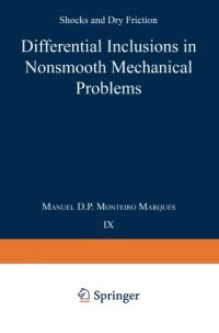 cover of the book Differential Inclusions in Nonsmooth Mechanical Problems: Shocks and Dry Friction