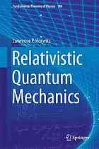 cover of the book Relativistic quantum mechanics