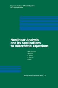 cover of the book Nonlinear Analysis and its Applications to Differential Equations