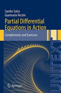 cover of the book Partial Differential Equations in Action: Complements and Exercises