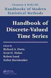 cover of the book Handbook of discrete-valued time series