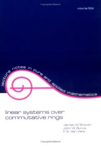 cover of the book Linear Systems over Commutative Rings