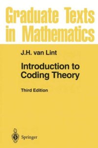 cover of the book Introduction to Coding Theory