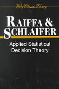 cover of the book Applied statistical decision theory