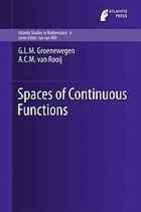 cover of the book Spaces of continuous functions