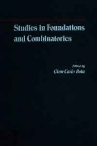 cover of the book Studies in foundations and combinatorics advances in mathematics supplementary studies. Volume 1