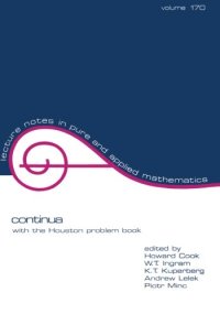 cover of the book Continua: With the Houston Problem Book