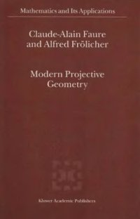 cover of the book Modern projective geometry